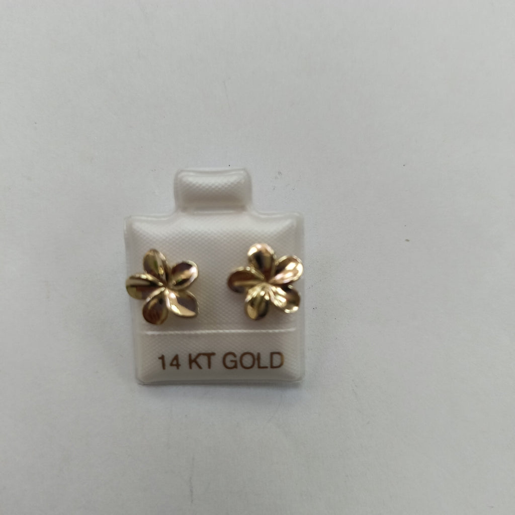 BROQUELES ORO 14K 1.6 (NUEVO)