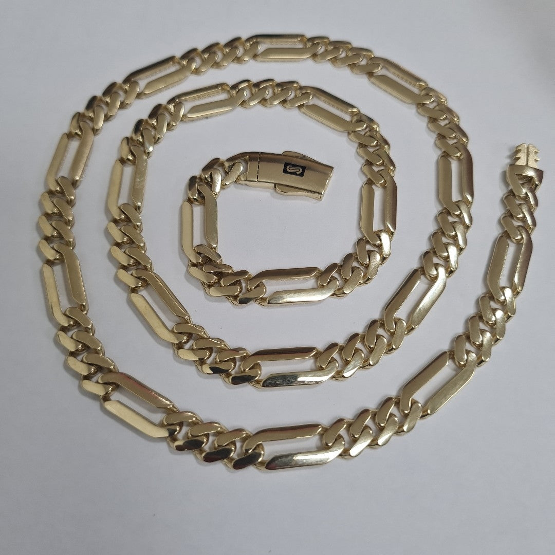 CADENA MONACO ORO 14K 27.4 (NUEVO)