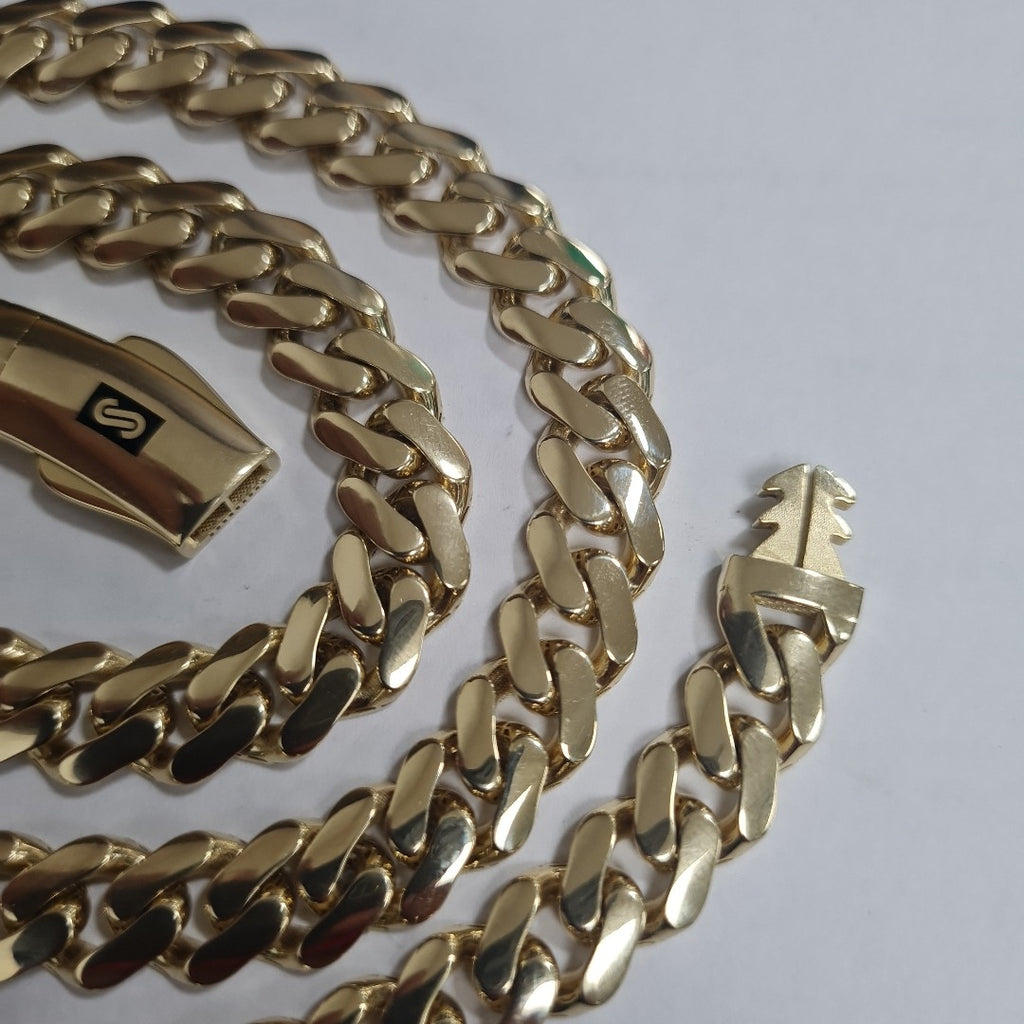 CADENA MONACO ORO 14K 31.2 (NUEVO)