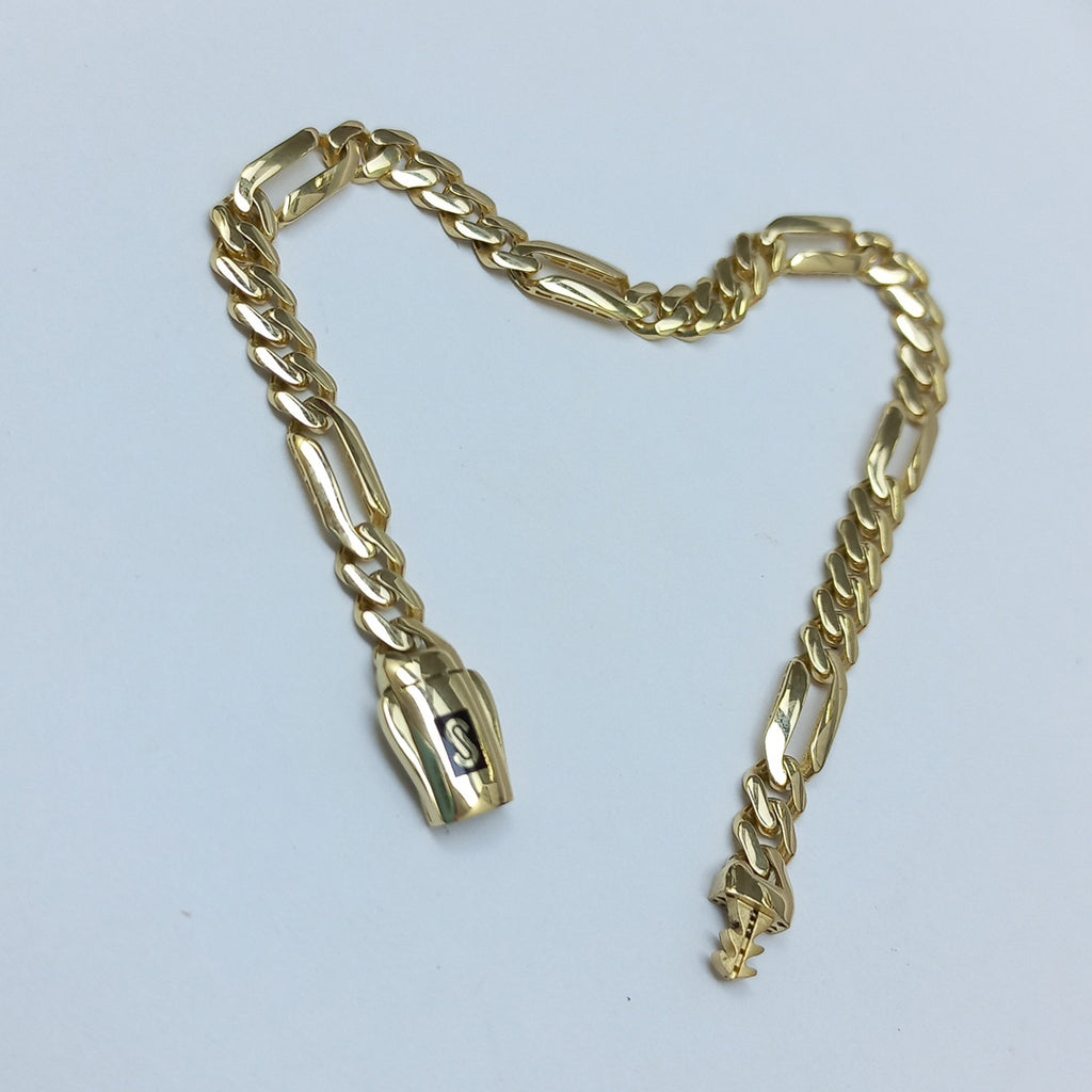 PULSERA MONACO ORO 14K 5 (NUEVO)