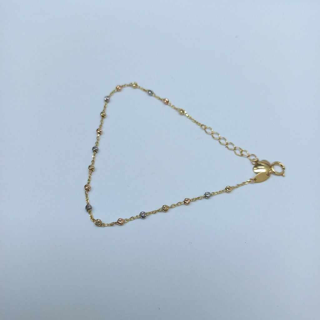 PULSERAS DAMA ORO 14K 1.2 (NUEVO)