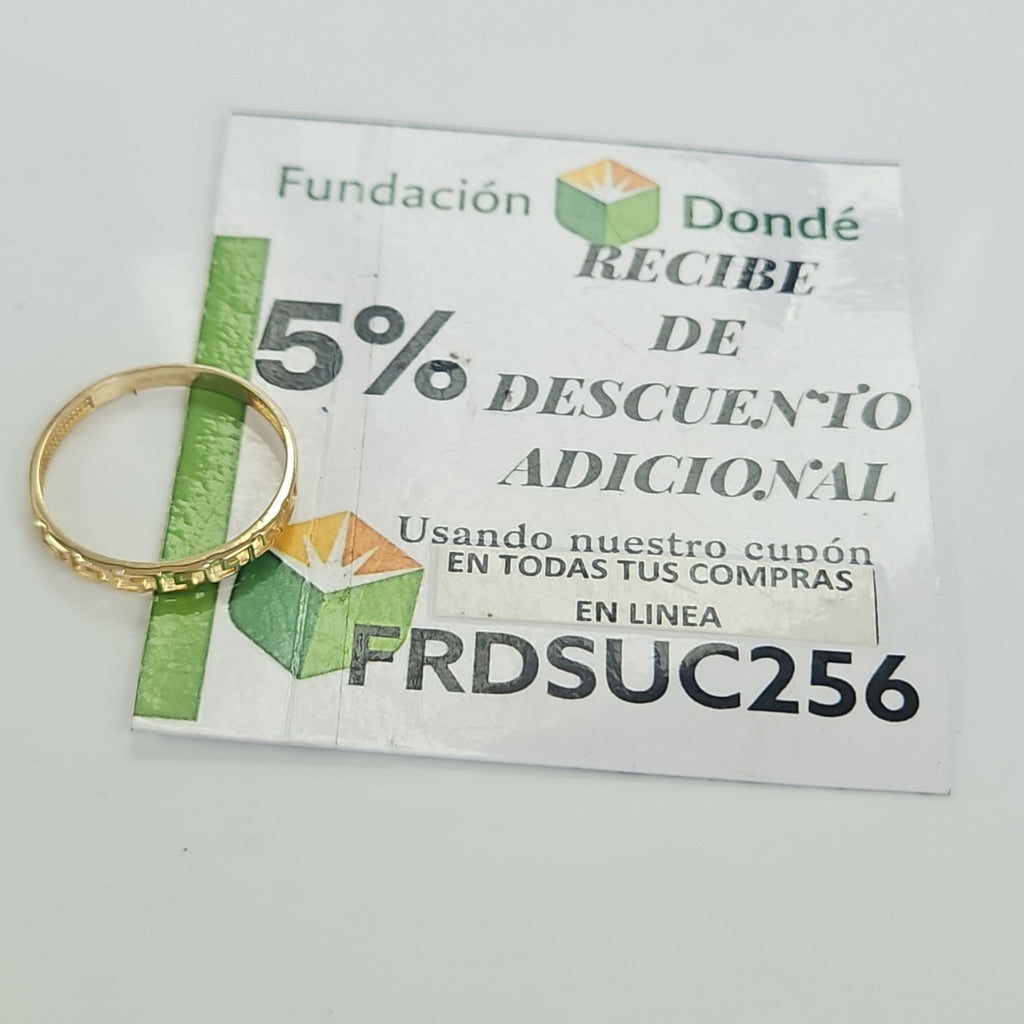 ANILLOS DAMA ORO 14K 1.1 (NUEVO)
