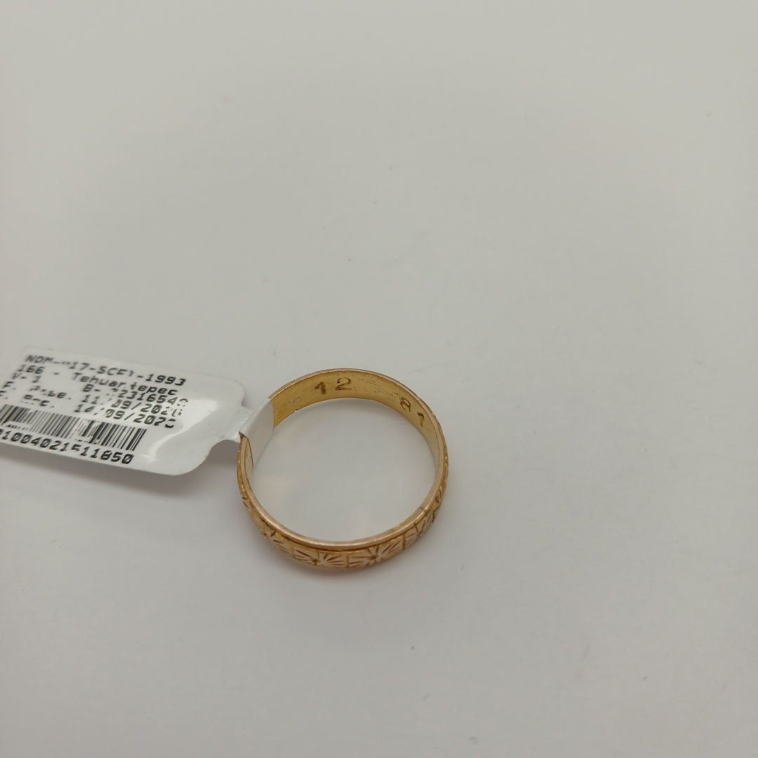 ARGOLLA ORO 10 K 3.5 GRMS (SEMINUEVO)