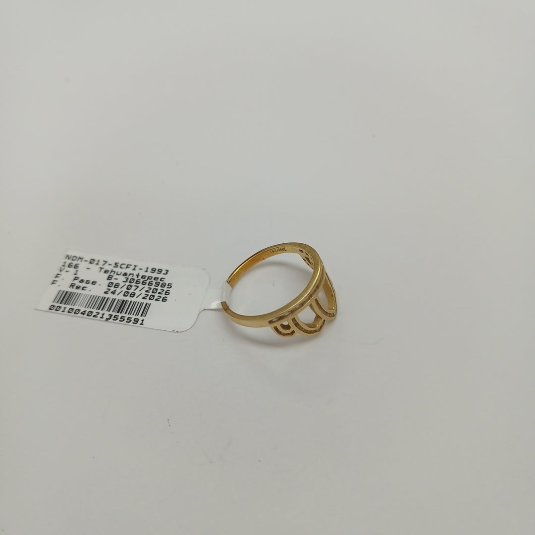 ANILLITO ORO 14 K 2.5 GRMS (SEMINUEVO)