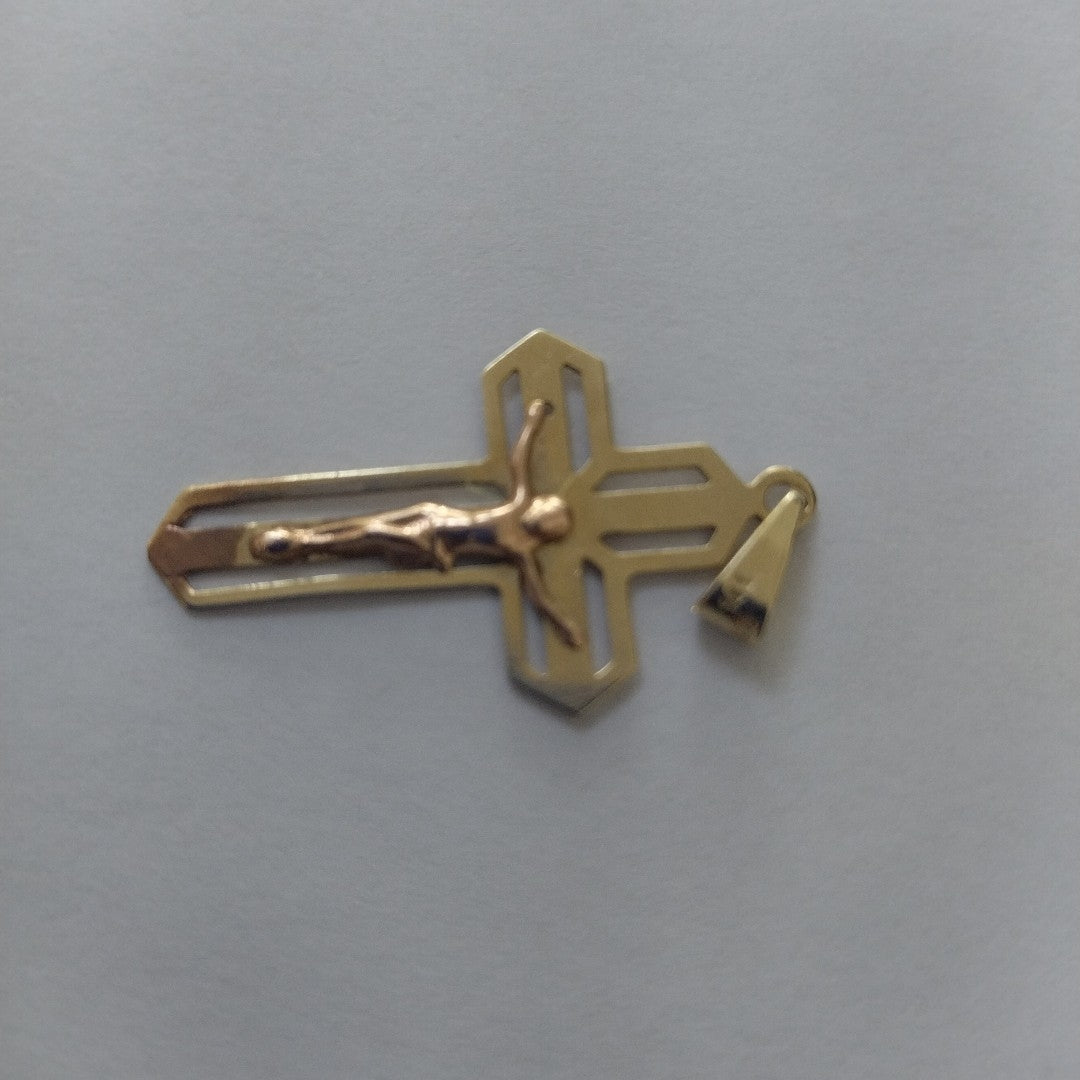 CRUZ,DIJE ORO 10 K 1,80 GRMS (SEMINUEVO)