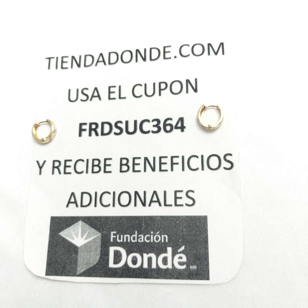 HUGGIES ORO 14K 1.1 (NUEVO)