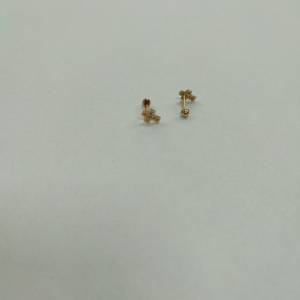 BROQUELES PAR ORO 14 K 0,30 GRMS (SEMINUEVO)