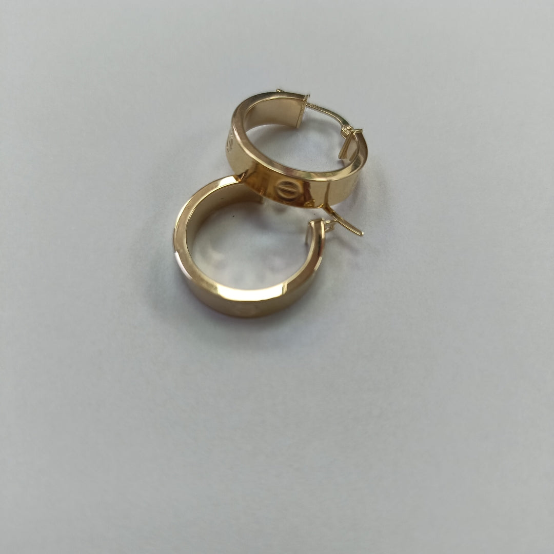 ARRACADAS ORO 14K 2.4 (NUEVO)