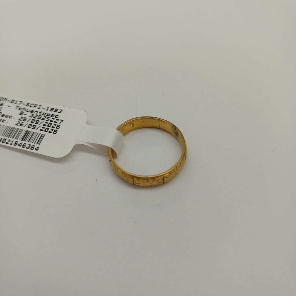 ARGOLLA ORO 10 K 2.4 GRMS (SEMINUEVO)