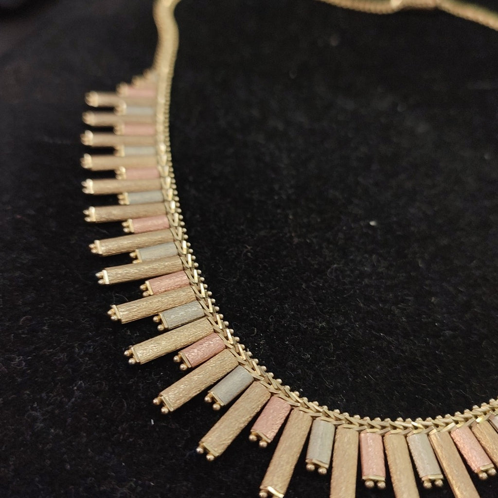 GARGANTILLA ORO, ORO COMBINADO 14 K 30.2 GRMS (SEMINUEVO)