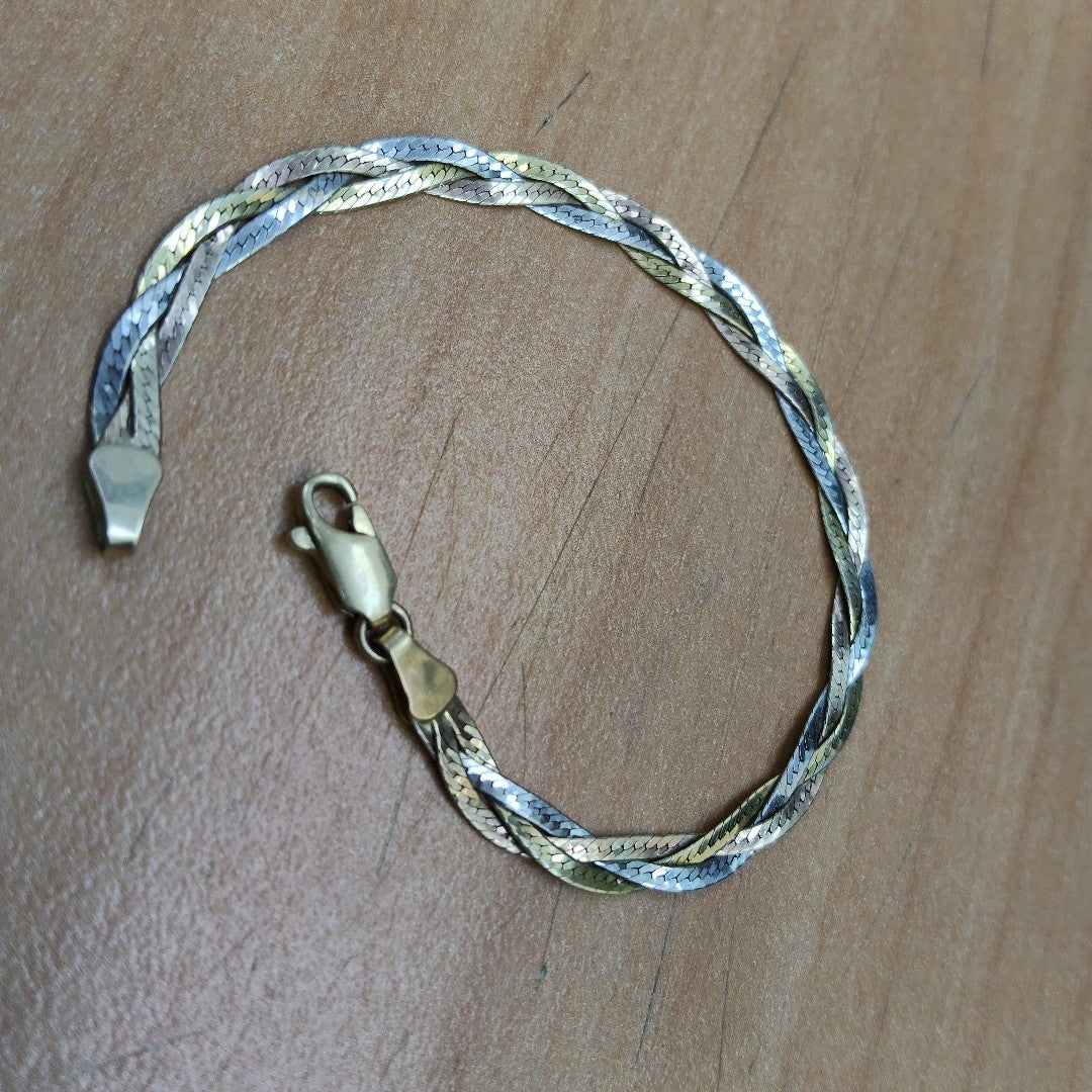 PULSERA ORO 14 K 3.3 GRMS (SEMINUEVO)
