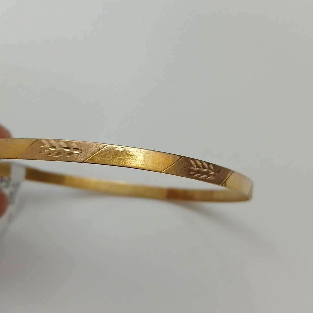 PULSERA RIGIDA ORO 10 K 5.2 GRMS (SEMINUEVO)