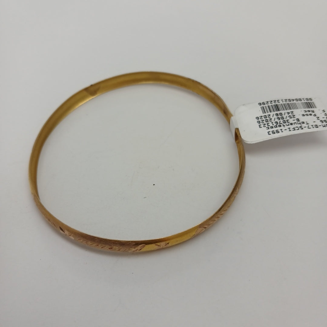 PULSERA RIGIDA ORO 10 K 5.2 GRMS (SEMINUEVO)