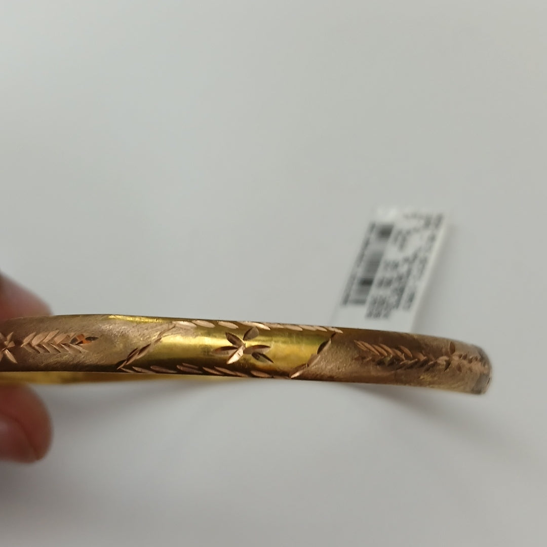 PULSERA RIGIDA ORO 10 K 5 GRMS (SEMINUEVO)