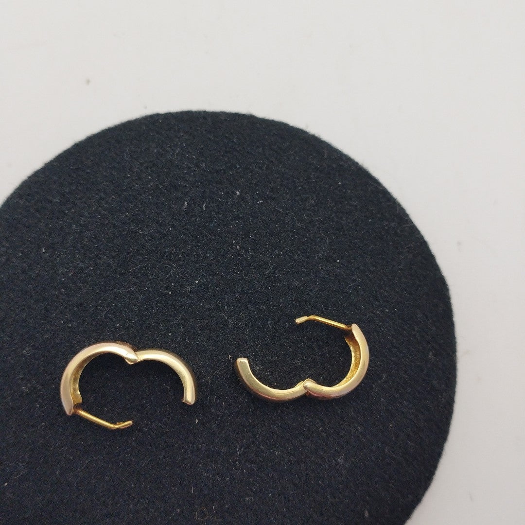 ARRACADAS PAR ORO 14 K 1.3 GRMS (SEMINUEVO)