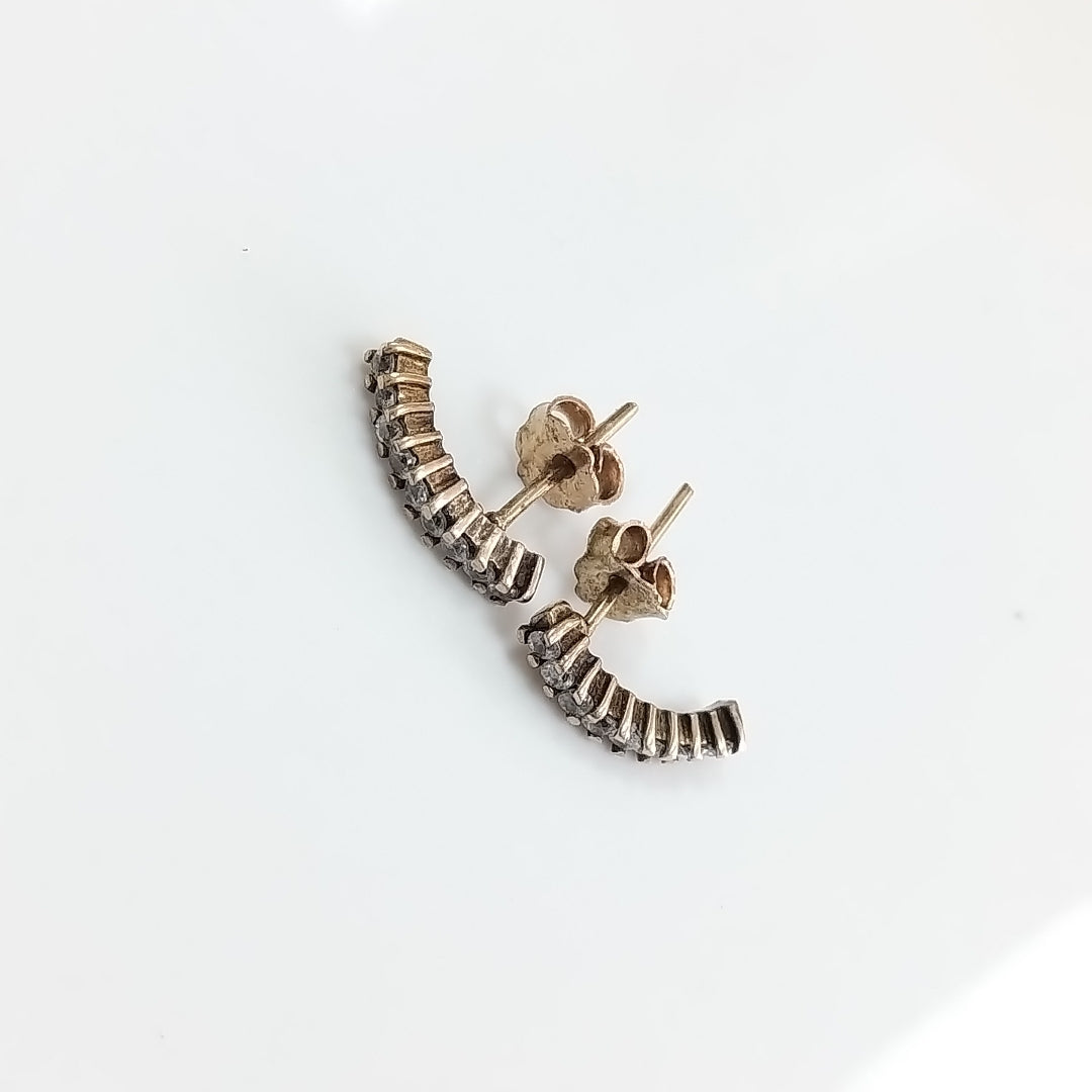 ARETES PAR ORO 8 K 1,60 GRMS (SEMINUEVO)