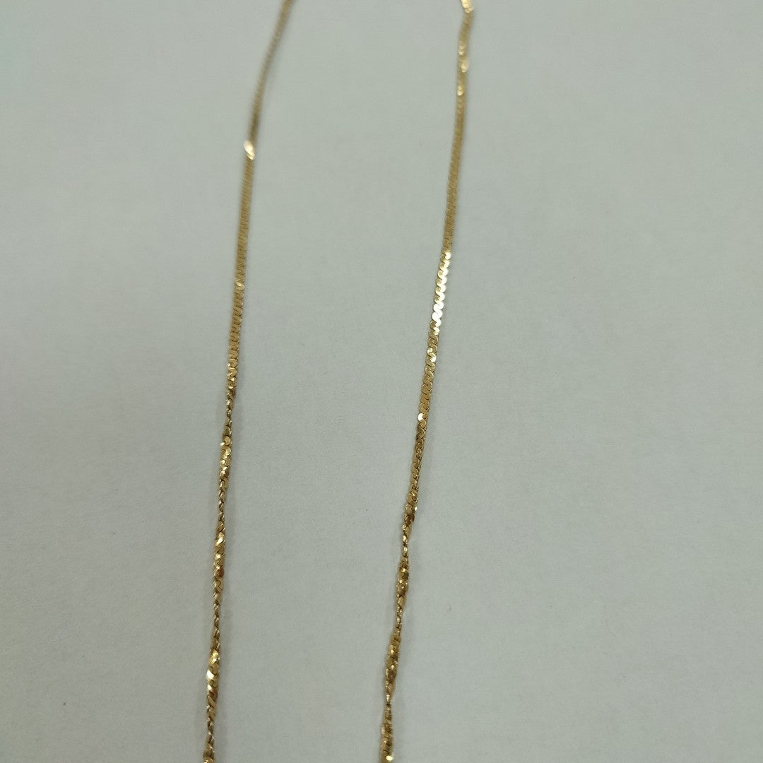 CADENA ORO 14 K 3.4 GRMS (SEMINUEVO)