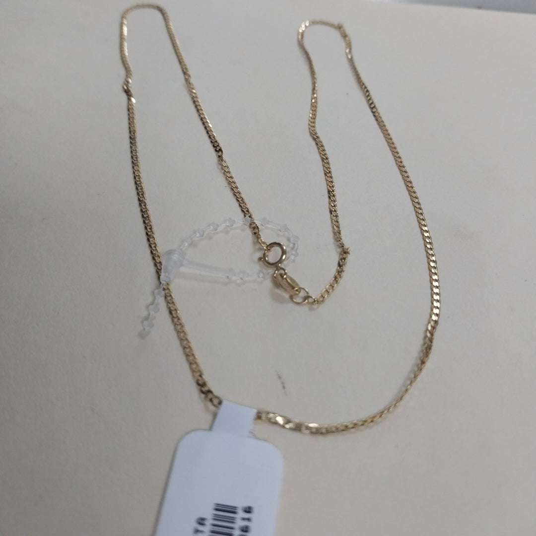 CADENAS BARBADA AMARILLA ORO 14K 2 (NUEVO)