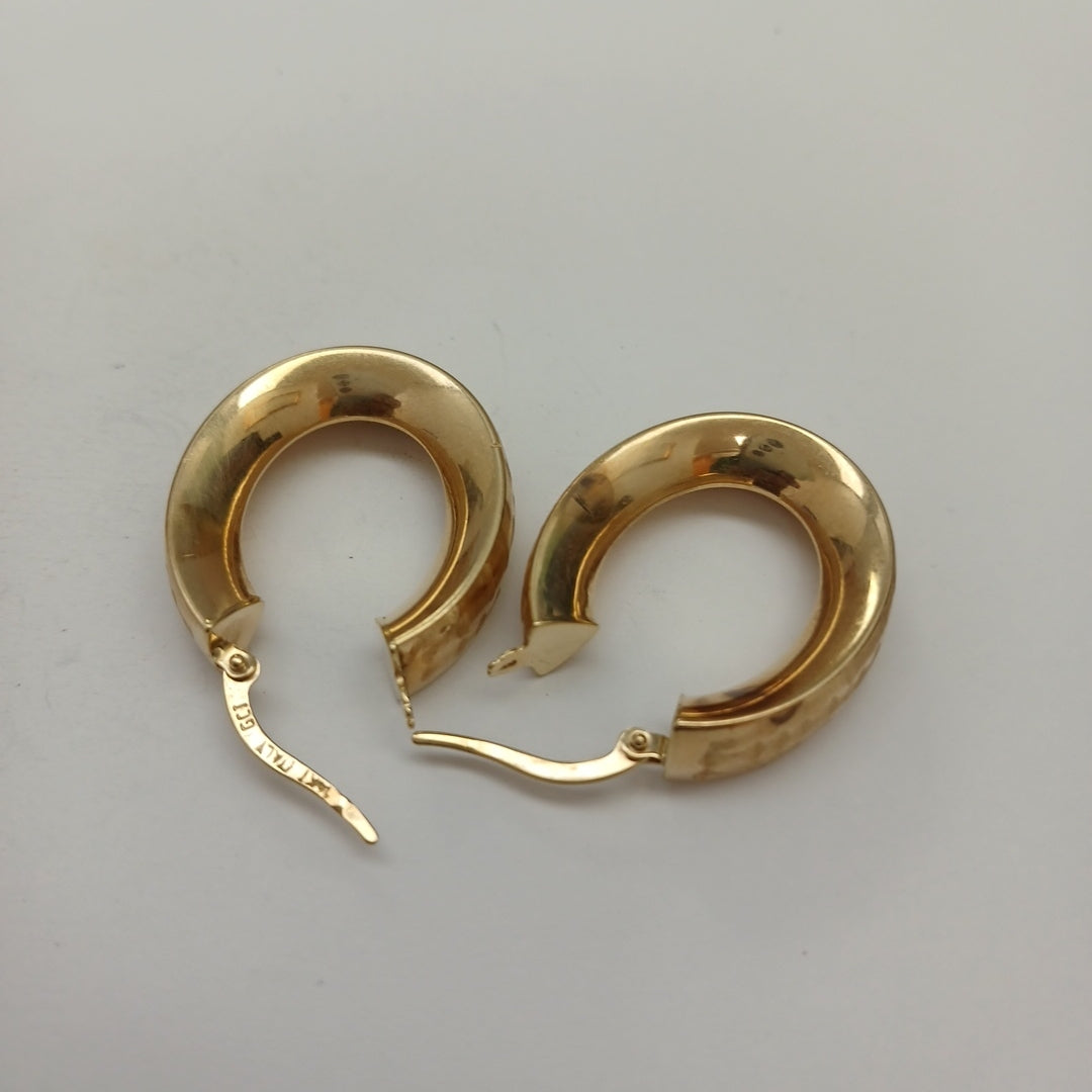 ARRACADAS PAR ORO 14 K 4.2 GRMS (SEMINUEVO)