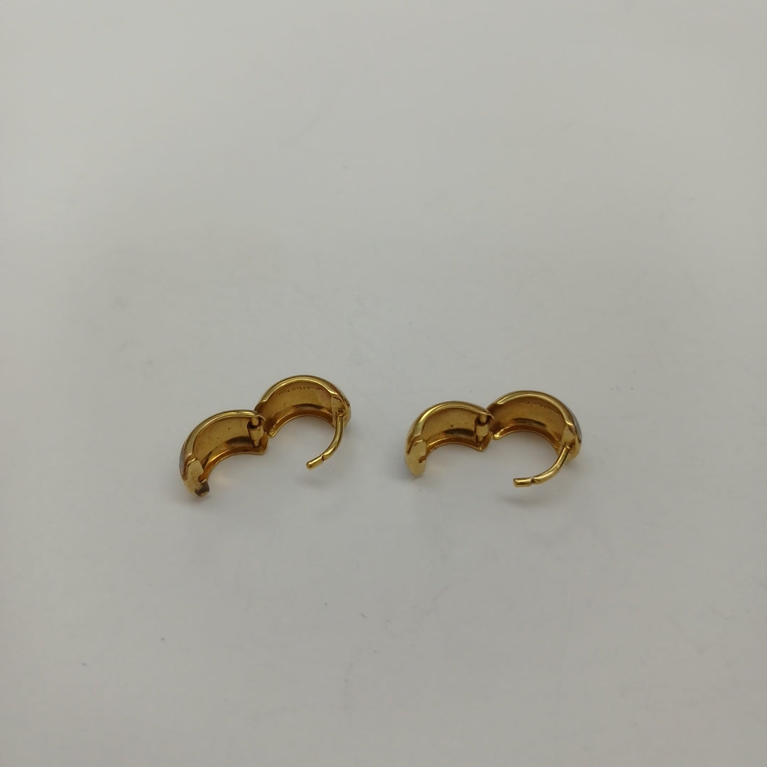 ARRACADAS PAR ORO 14 K 1.6 GRMS (SEMINUEVO)
