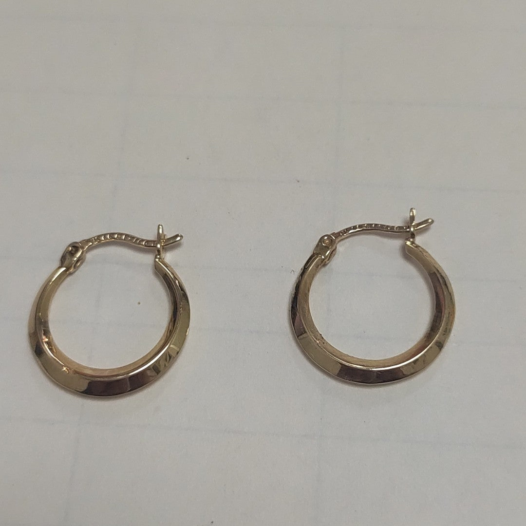 ARRACADAS PAR ORO 14 K 1.3 GRMS (SEMINUEVO)