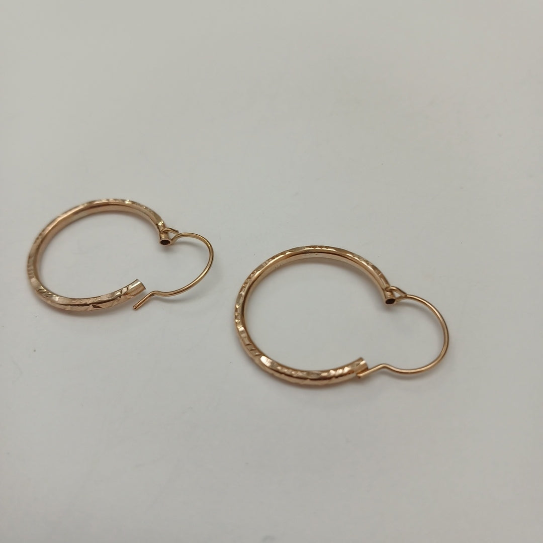 ARRACADAS PAR ORO 8 K 1.1 GRMS (SEMINUEVO)