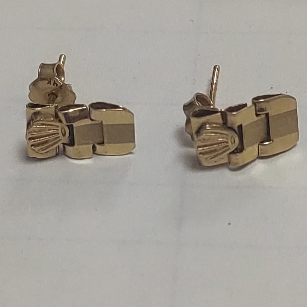 ARETES PAR ORO 14 K 1.1 GRMS (SEMINUEVO)