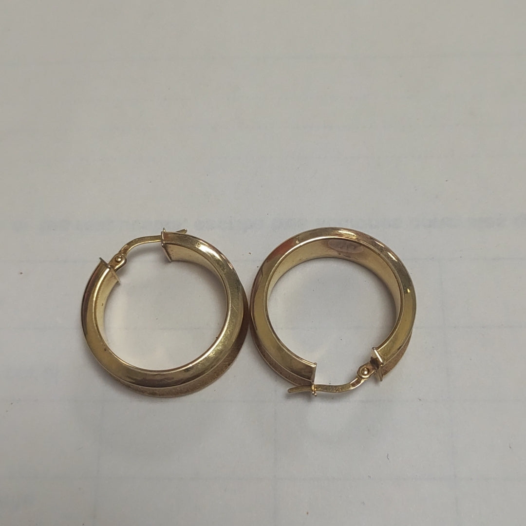 ARRACADAS PAR ORO 14 K 4.6 GRMS (SEMINUEVO)