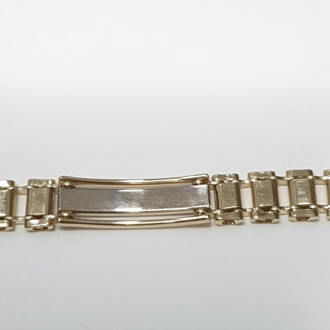 PULSERAS CABALLERO ORO 14K 11.2 (NUEVO)
