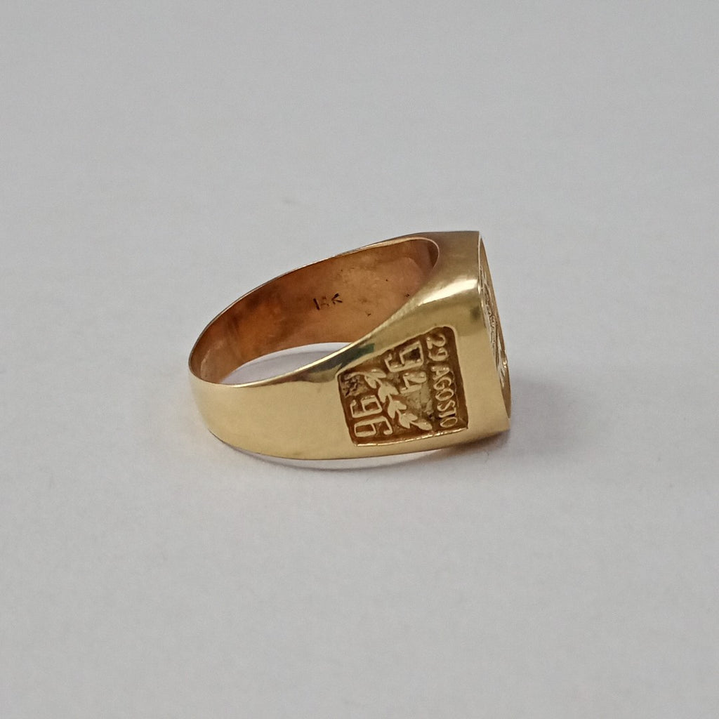 ANILLO ORO 10 K 11,80 GRMS (SEMINUEVO)