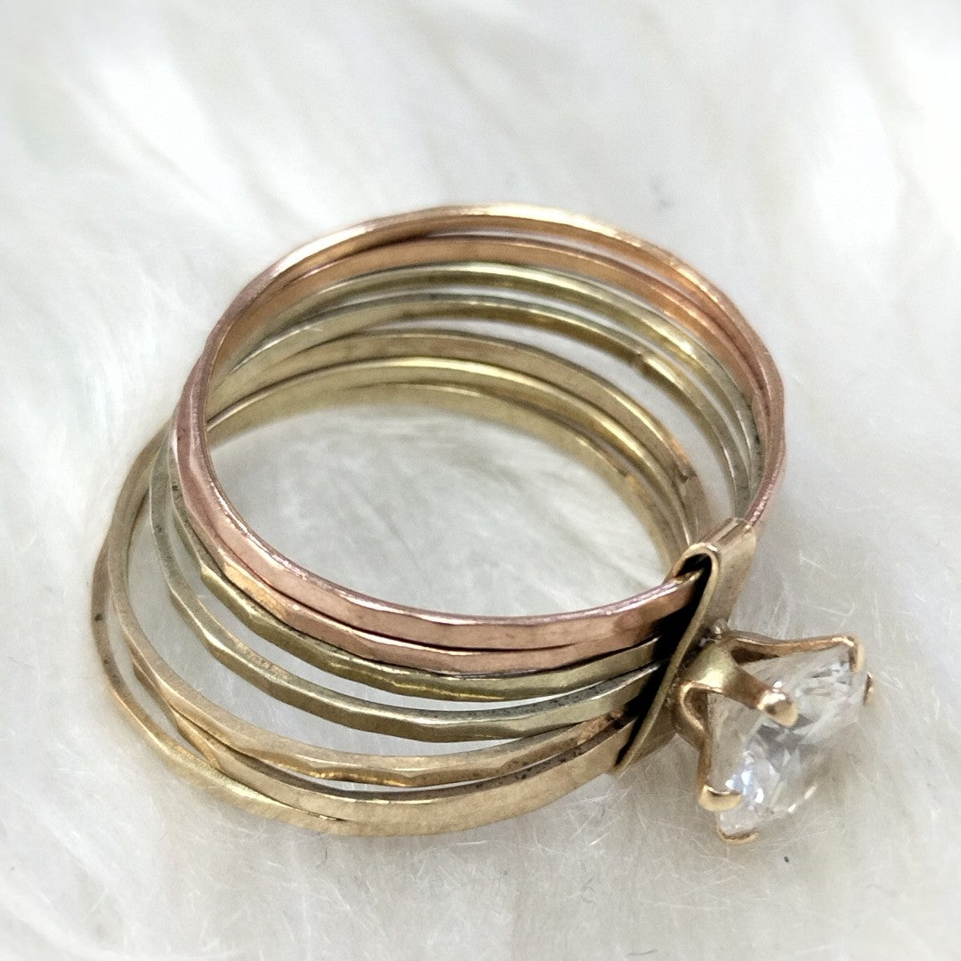 ANILLO ORO 10 K 3.4 GRMS (SEMINUEVO)