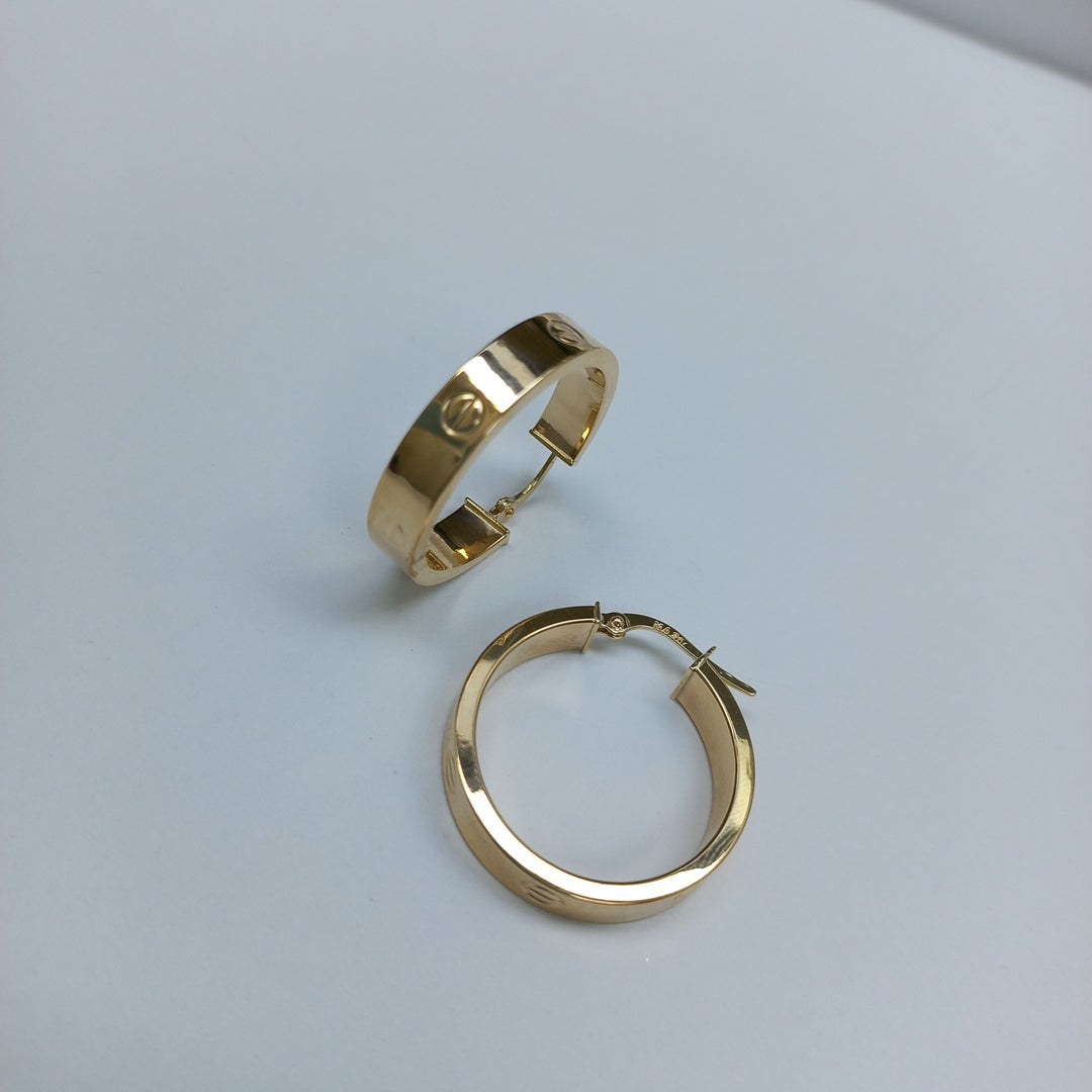 ARRACADAS ORO 14K 3 (NUEVO)
