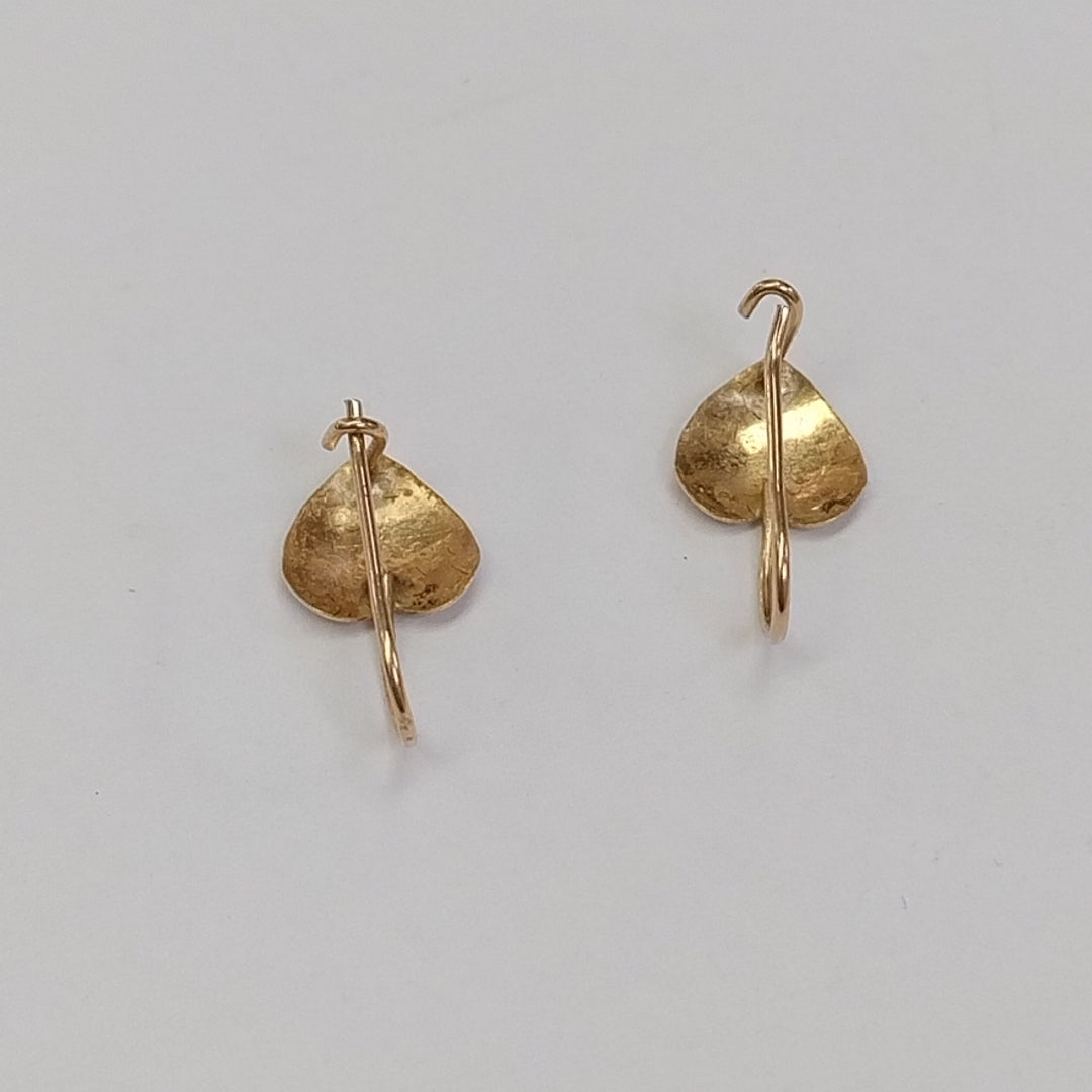 ARETES PAR ORO 10 K 0.6 GRMS (SEMINUEVO)