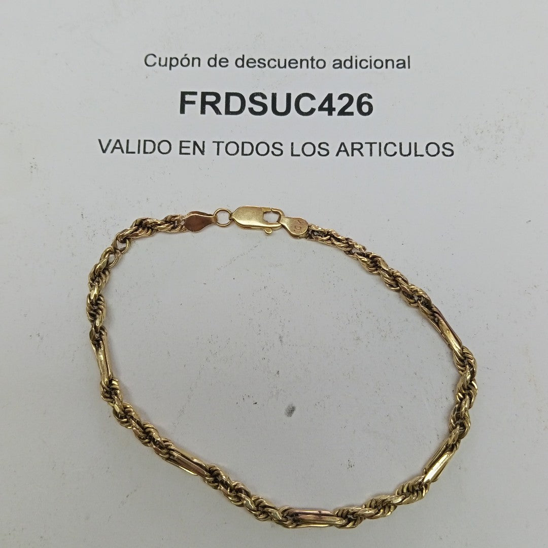 PULSERA ORO 10 K 4,00 GRMS (SEMINUEVO)