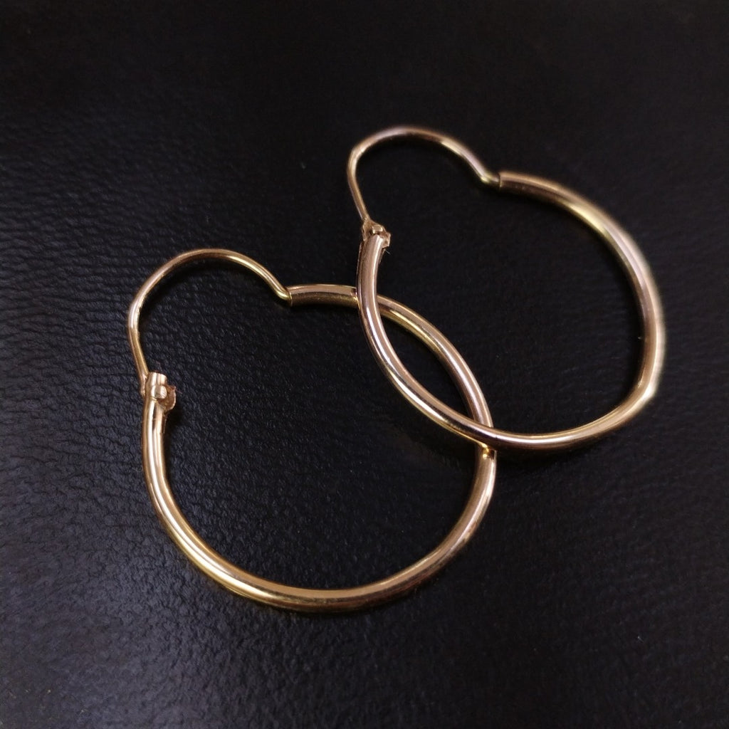 ARRACADAS PAR ORO 8 K 1.7 GRMS (SEMINUEVO)