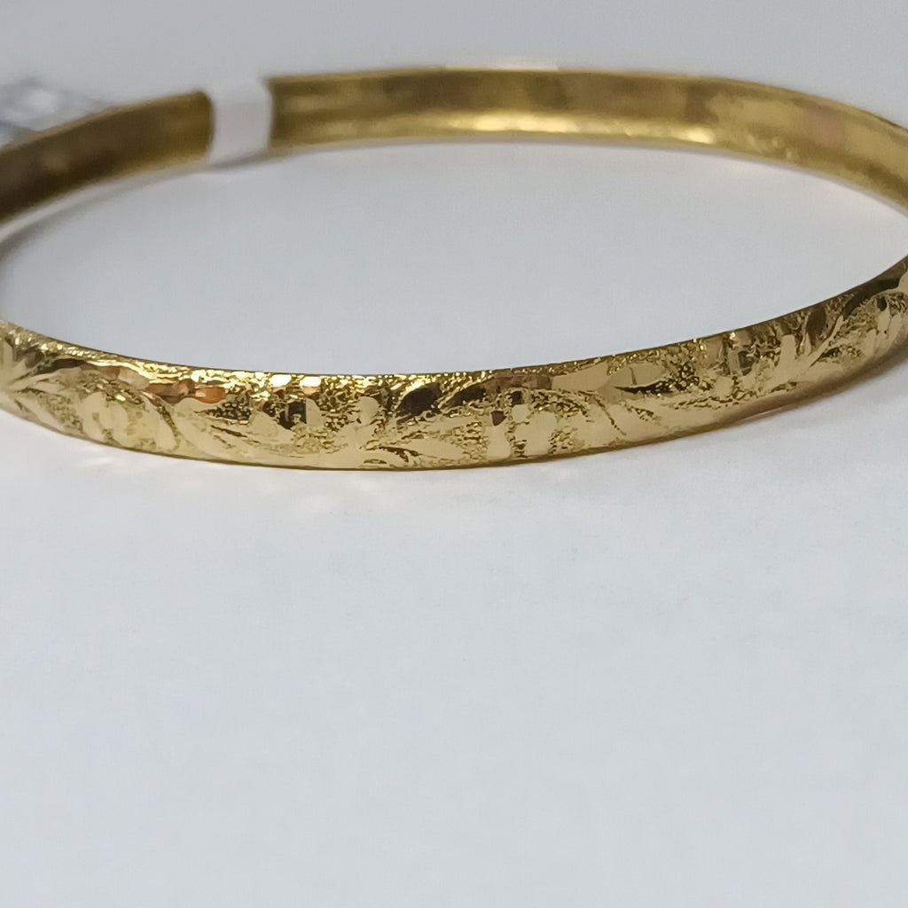 PULSERA RIGIDA ORO 18 K 8,10 GRMS (SEMINUEVO)