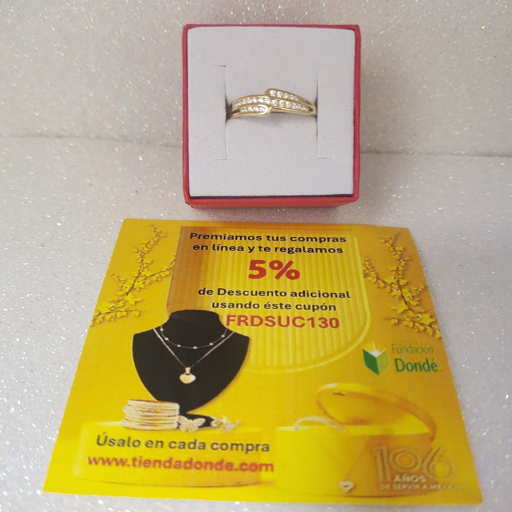 ANILLOS DAMA ORO 14K 1.6 (NUEVO)
