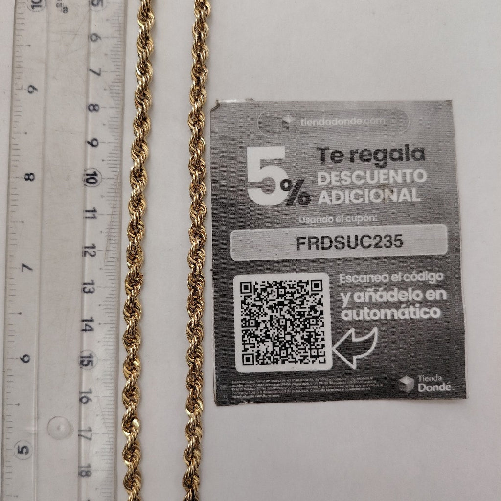 K1 9,10 GRMS 10 K ESPECIFICACIONES COMPLEMENTARIAS CADENA BROCHE ROTO (SEMINUEVO)