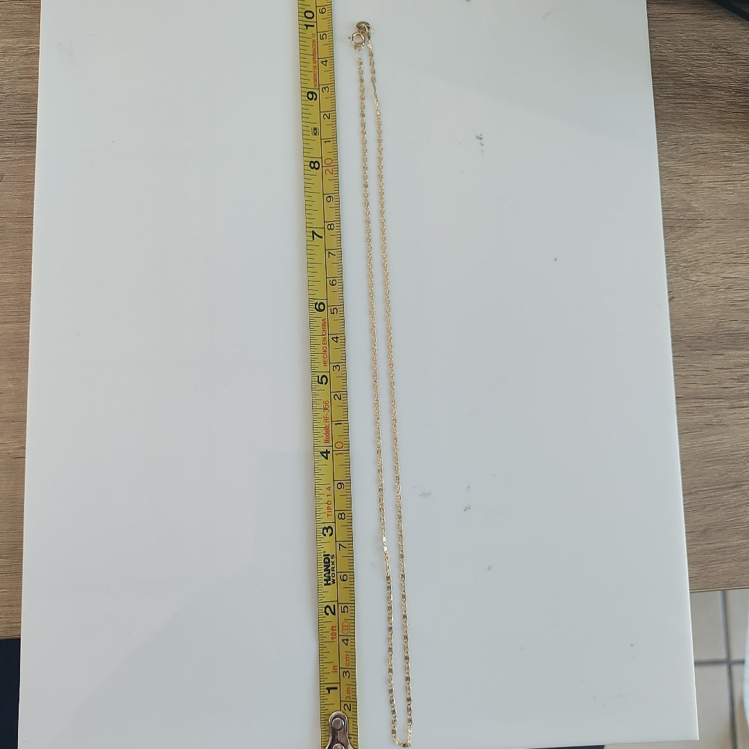 CADENA ORO 10 K 1.6 GRMS (SEMINUEVO)