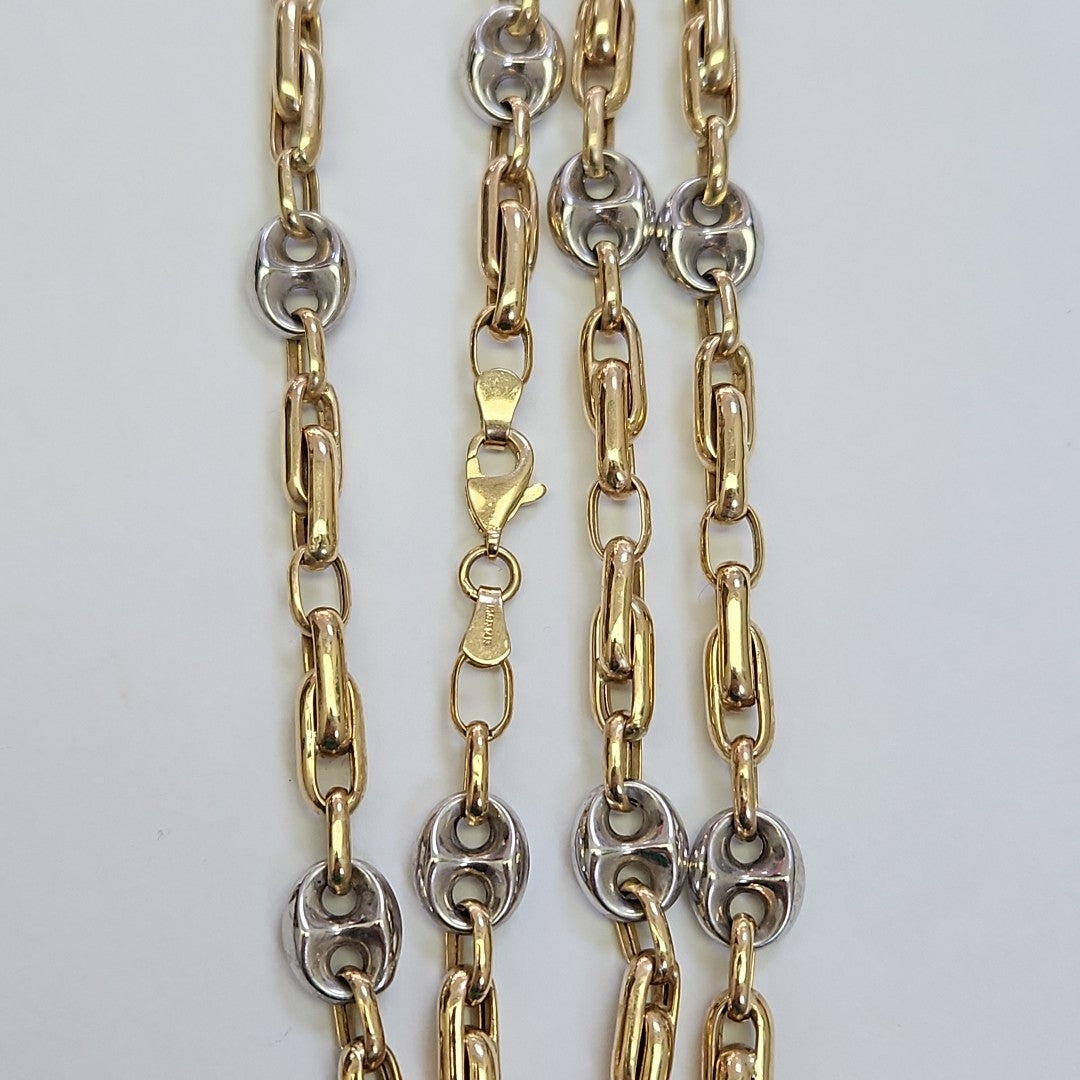 CADENA ORO 14 K 21.5 GRMS (SEMINUEVO)