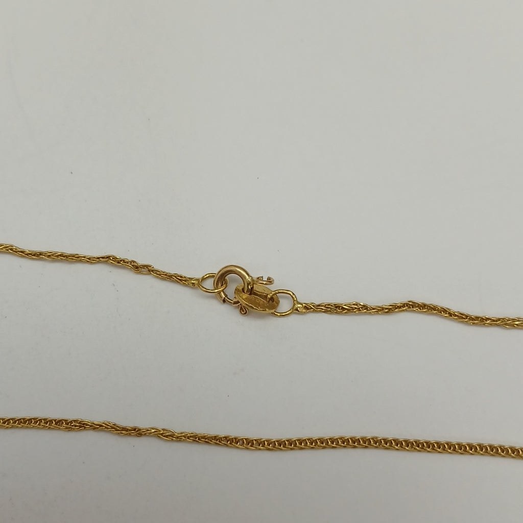 CADENA ORO 18 K 1.8 GRMS (SEMINUEVO)