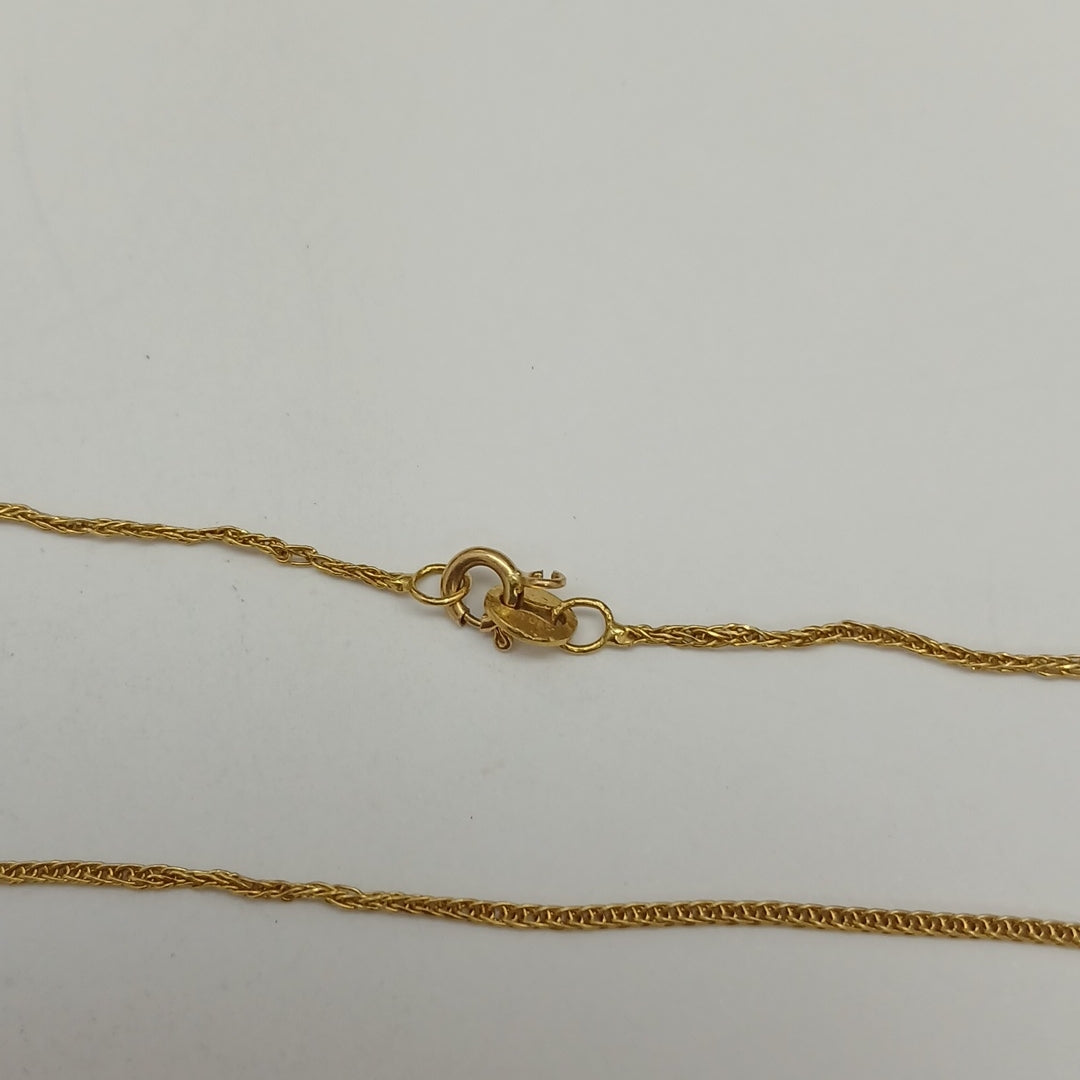 CADENA ORO 18 K 1.8 GRMS (SEMINUEVO)