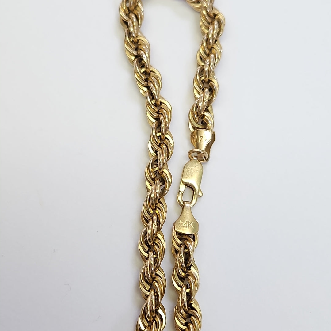 PULSERA ORO 14 K 6.3 GRMS (SEMINUEVO)