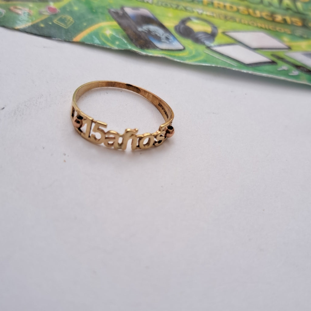 ANILLITO ORO 10 K 1.2 GRMS (SEMINUEVO)