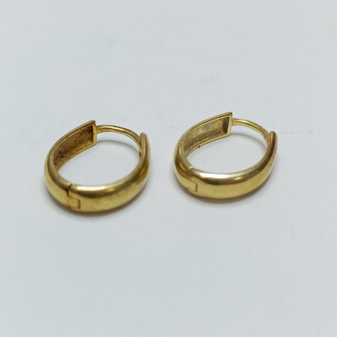 ARETES PAR ORO 10 K 1,80 GRMS (SEMINUEVO)