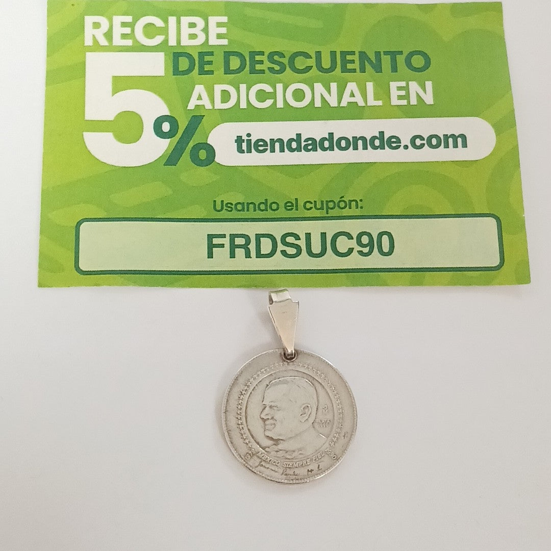 MEDALLA CONMEMORATIVA PLATA 5.8 GRMS (SEMINUEVO)