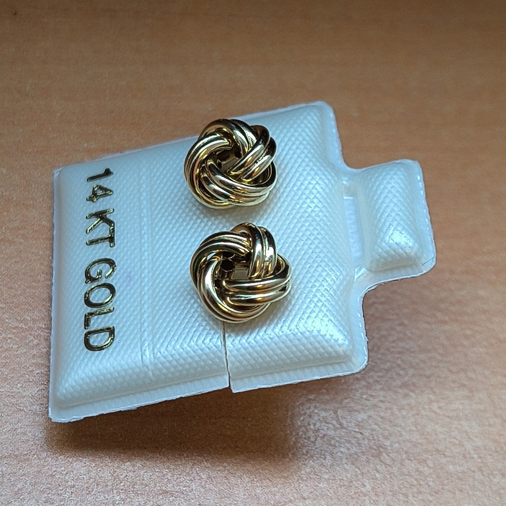 BROQUELES ORO 14K 1.2 (NUEVO)
