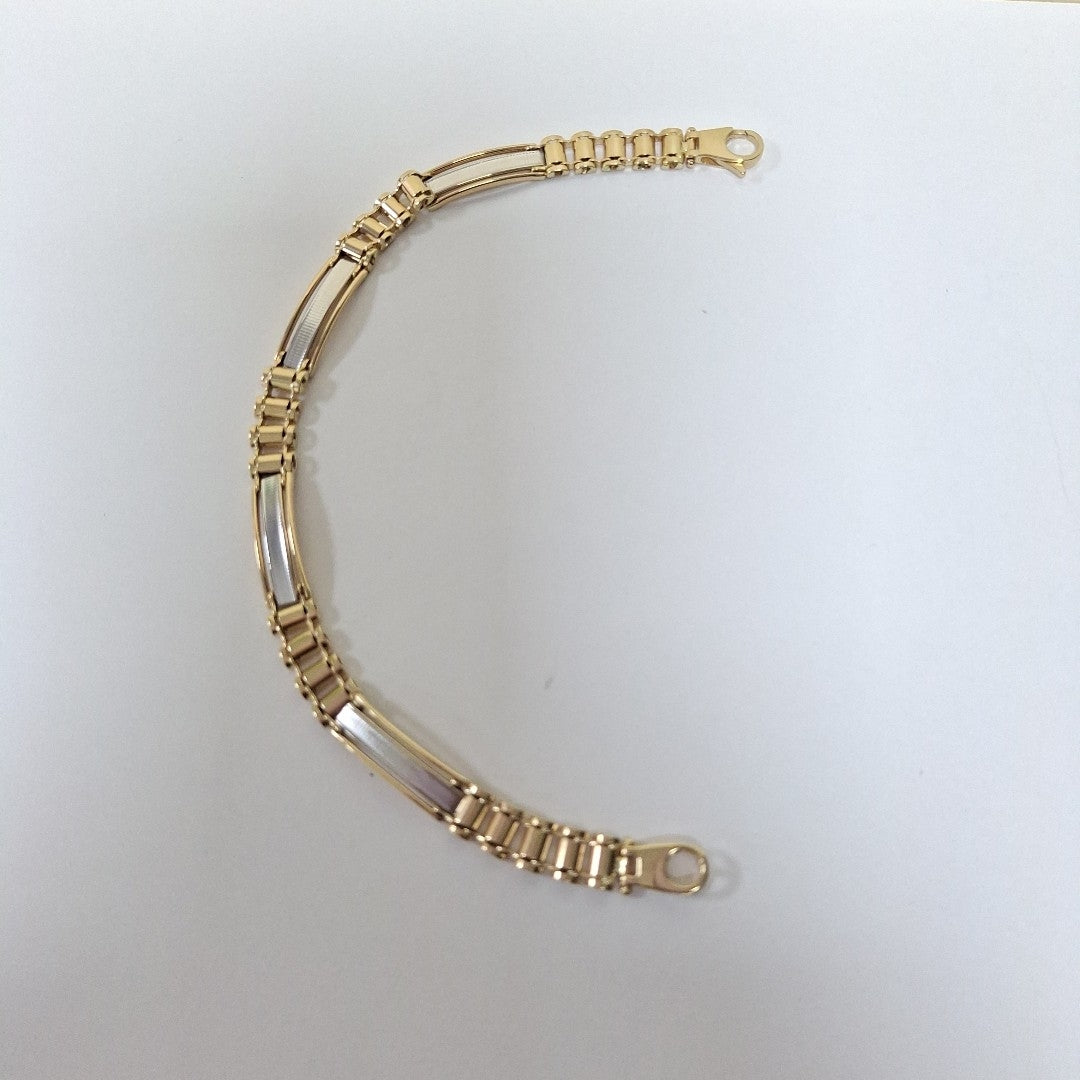 PULSERAS CABALLERO ORO 14K 11.2 (NUEVO)