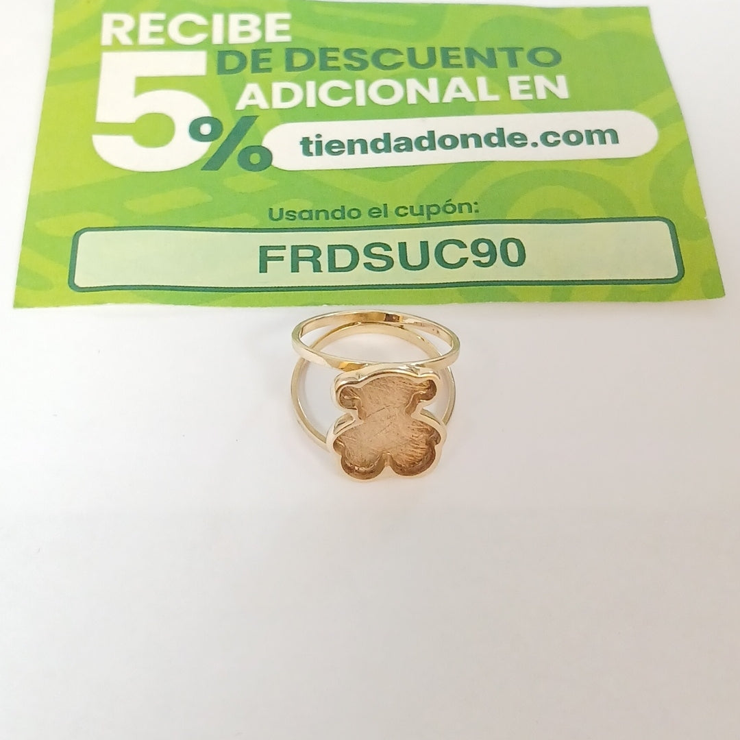ANILLITO ORO 14 K 3.5 GRMS (SEMINUEVO)