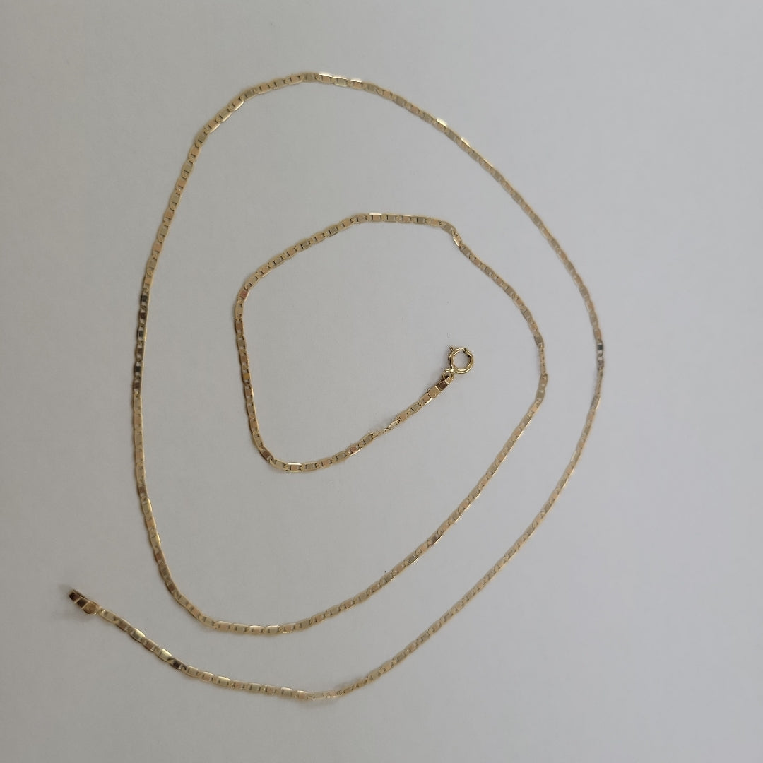 CADENA ORO 14 K 1.4 GRMS (SEMINUEVO)